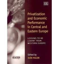 Privatization and Economic Performance in Centra – Lessons to be Learnt from Western Europe