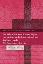 The Role of National Human Rights Institutions at the International and Regional Levels: The Experience of Africa