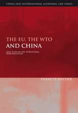 The EU, the WTO and China