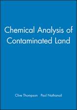 Chemical Analysis of Contaminated Land