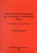 Middle Palaeolithic Occupation and Technology in Northwestern Greece