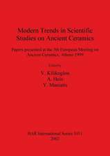 Modern Trends in Scientific Studies on Ancient Ceramics