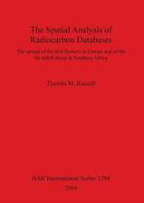 The Spatial Analysis of Radiocarbon Databases