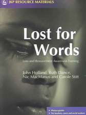 Lost for Words: Loss and Bereavement Awareness Training