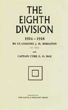 Eighth Division in War 1914-1918