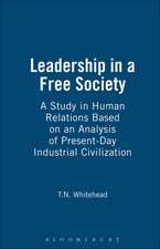 Leadership in a Free Society