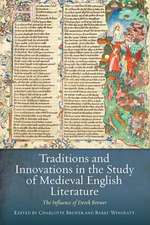 Traditions and Innovations in the Study of Medie – The Influence of Derek Brewer