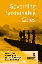 Governing Sustainable Cities