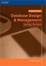 Dowling, N: Database Design & Management Using Access