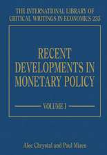 Recent Developments in Monetary Policy