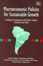 Macroeconomic Policies for Sustainable Growth