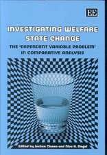 Investigating Welfare State Change – The ′Dependent Variable Problem′ in Comparative Analysis