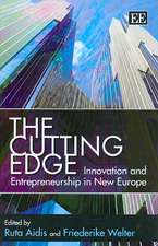 The Cutting Edge – Innovation and Entrepreneurship in New Europe