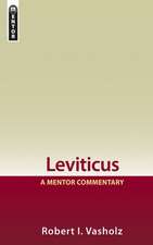 Leviticus: A Mentor Commentary