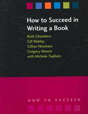 How to Succeed in Writing a Book