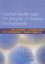 Mental Health Care for People of Diverse Backgrounds: The Epidemiologically Based Needs Assessment Reviews, Vol 1