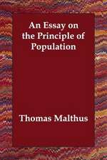 An Essay on the Principle of Population