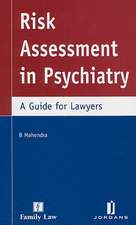 Risk Assessment in Psychiatry