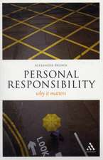 Personal Responsibility