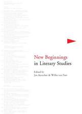 New Beginnings in Literary Studies