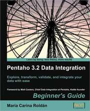 Pentaho 3.2 Data Integration