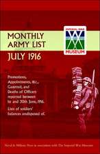 Supplement to the Monthly Army List July 1916