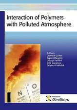 Interaction of Polymers with Polluted Atmosphere