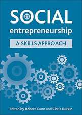 Social entrepreneurship – A skills approach