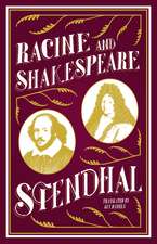 Racine and Shakespeare