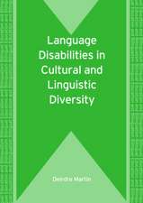 Language Disabilities in Cultural and Linguistic Diversity