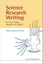 Science Research Writing for Non-Native Speakers of English