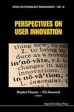 Perspectives on User Innovation