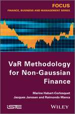 VaR Methodology for Non–Gaussian Finance