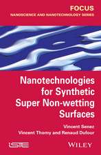 Nanotechnologies for Synthetic Super Non–wetting Surfaces