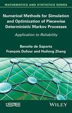 Numerical Methods for Simulation and Optimization of Piecewise Deterministic Markov Processes – Application to Reliability