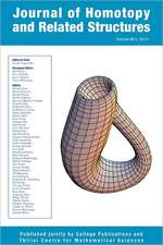 Journal of Homotopy and Related Structures 5(1)