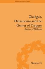 Dialogue, Didacticism and the Genres of Dispute: Literary Dialogues in the Age of Revolution