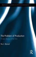 The Problem of Production: A new theory of the firm