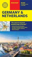 Philip's Germany and Netherlands Road Map