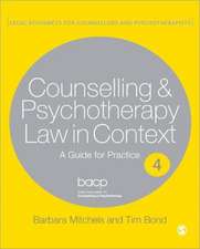 Legal Issues Across Counselling & Psychotherapy Settings