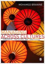 Managing Across Cultures