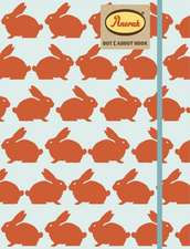 Anorak Kissing Rabbits Notebook