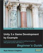 Unity 3.X Game Development by Example Beginner's Guide