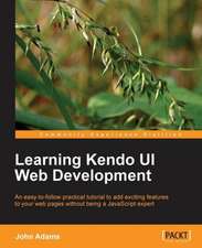 Learning Kendo Ui Web Development