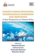 Climate Change Mitigation, Technological Innovat – A New Perspective on Climate Policy