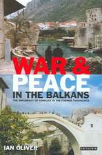 War and Peace in the Balkans: The Diplomacy of Conflict in the Former Yugoslavia