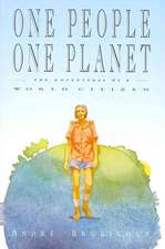 One People, One Planet