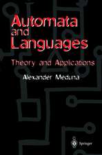 Automata and Languages: Theory and Applications