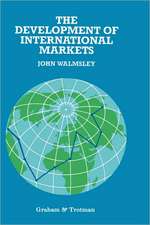 The Development of International Markets