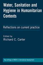 Water, Sanitation and Hygiene in Humanitarian Contexts